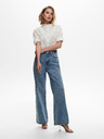 ONLY Γυναικείο μπλε φαρδύ τζιν ONLY Hope
