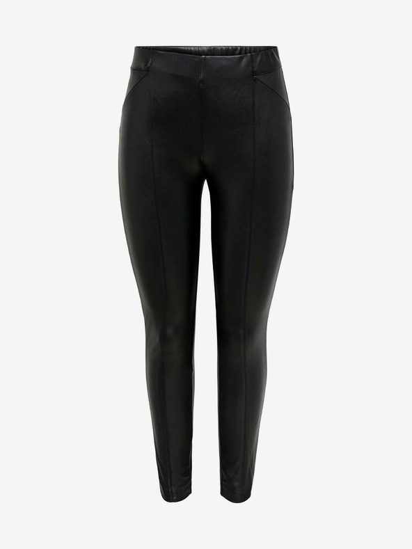 ONLY Μαύρο κολάν από δερματίνη ONLY Jessie