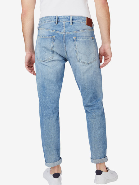Pepe Jeans Γαλάζιο ανδρικό τζιν Pepe Jeans Callen σε ίσια γραμμή