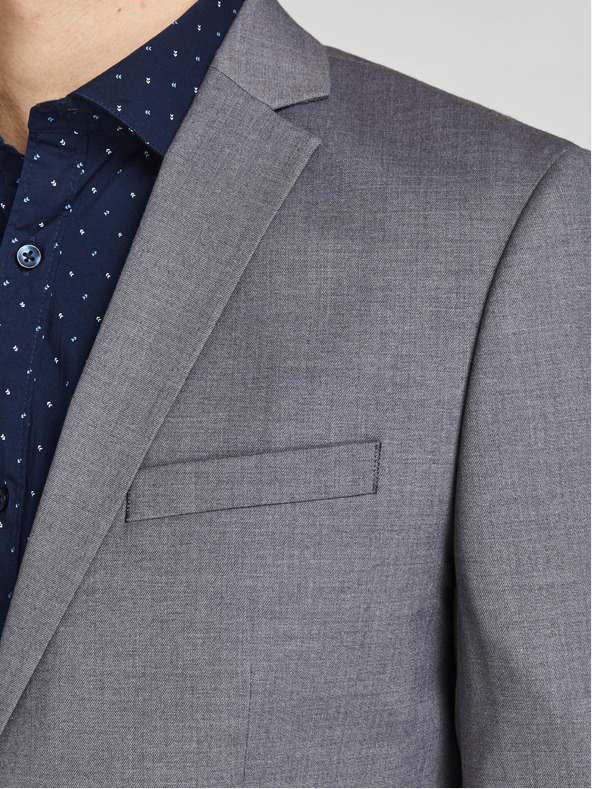 Jack & Jones Jack & Jones Franco ανδρικό γκρι μπουφάν