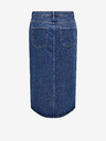 ONLY Μπλε γυναικεία φούστα μίντι από τζιν ΜΟΝΟ Bianca