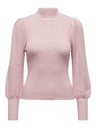 ONLY Ανοιχτό ροζ γυναικείο πουλόβερ ONLY Katia Sweater