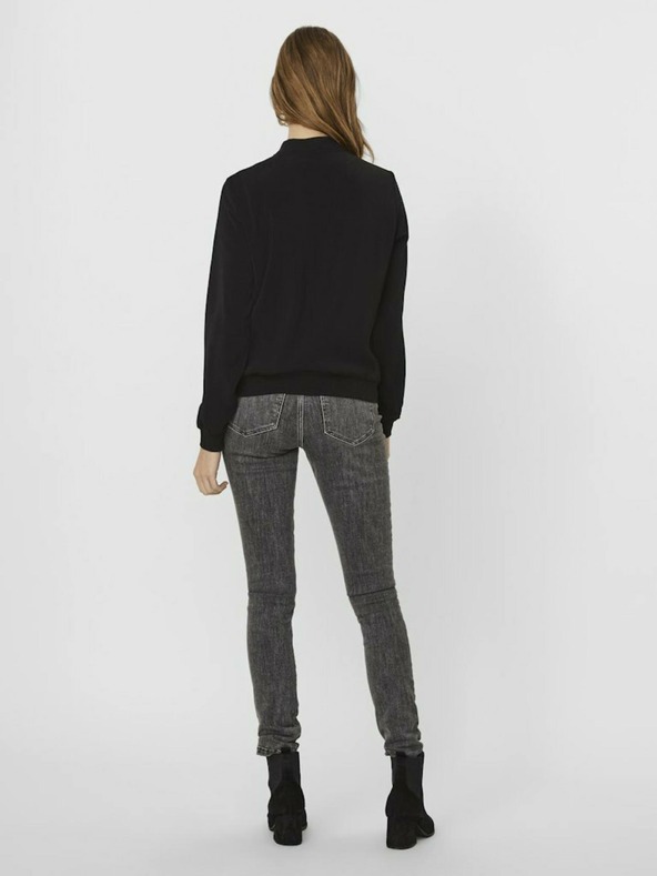 Vero Moda Μαύρο γυναικείο μπομπερ Vero Moda Coco