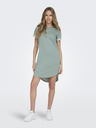 Jacqueline de Yong Ανοιχτό πράσινο γυναικείο φόρεμα JDY Ivy Sweatshirt Dress