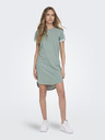 Jacqueline de Yong Ανοιχτό πράσινο γυναικείο φόρεμα JDY Ivy Sweatshirt Dress