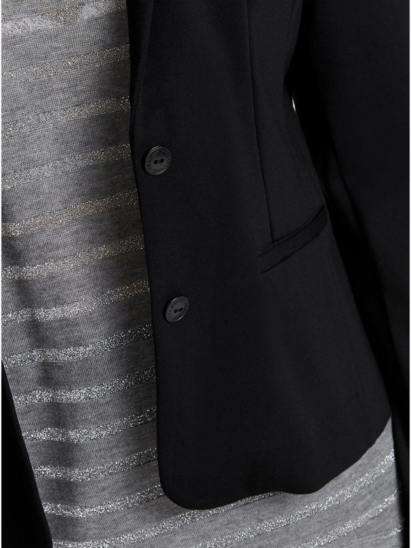 ONLY Μαύρο γυναικείο μπουφάν ONLY Pop Trash Jacket