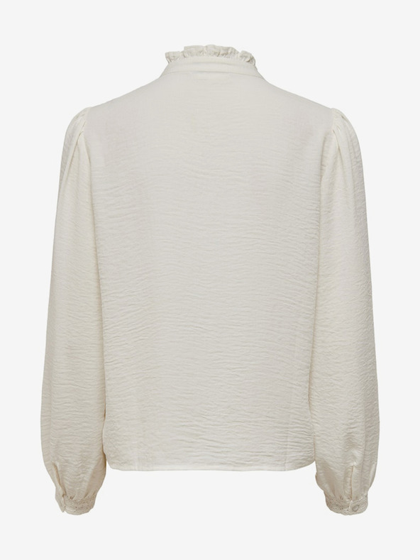 Jacqueline de Yong Γυναικείο πουκάμισο Cream JDY Ellis