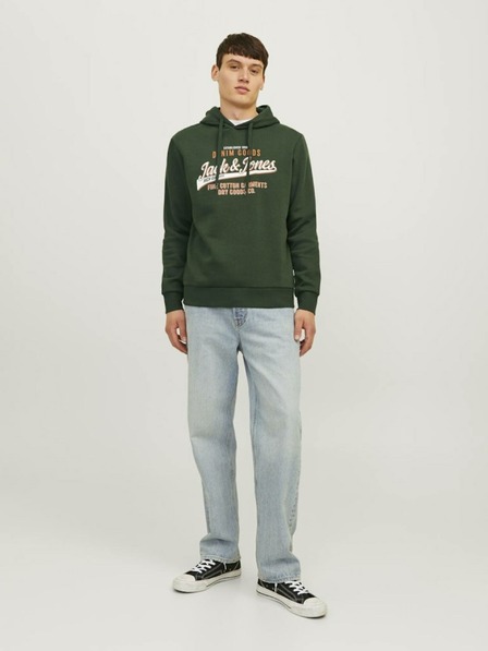 Jack & Jones Jack & Jones Ανδρικό φούτερ σε χακί χρώμα