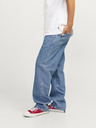 Jack & Jones Μπλε ανδρικό τζιν φαρδιάς εφαρμογής Jack & Jones Glenn