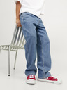 Jack & Jones Μπλε ανδρικό τζιν φαρδιάς εφαρμογής Jack & Jones Glenn