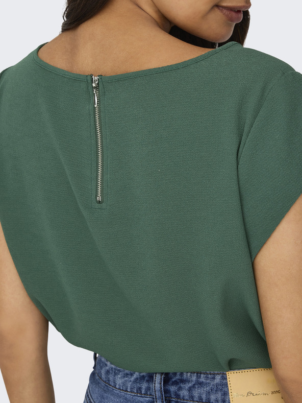 ONLY Πράσινη γυναικεία μπλούζα ONLY Vic