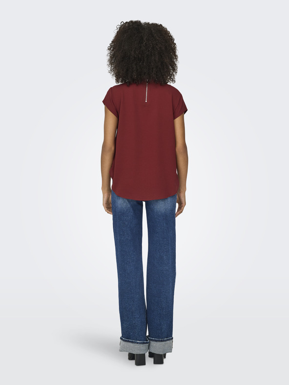 ONLY ONLY Vic μπορντό γυναικεία μπλούζα