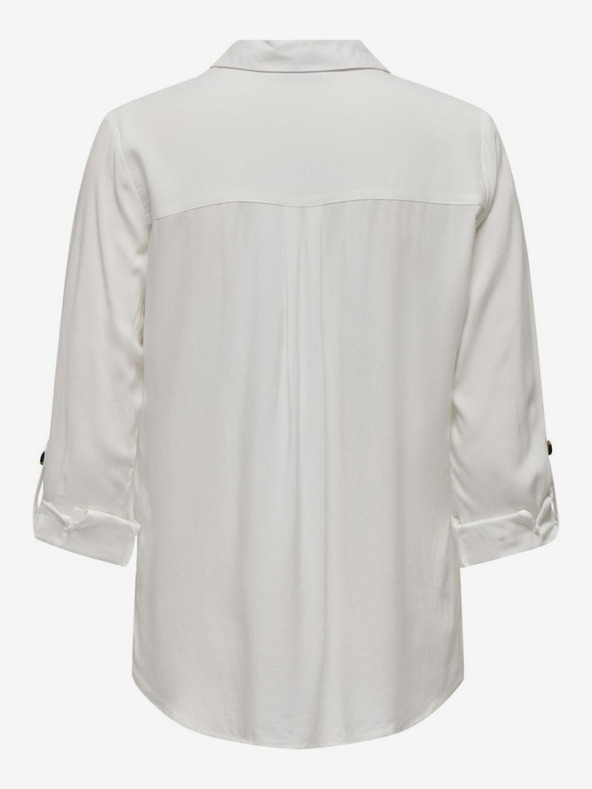 ONLY Λευκό γυναικείο πουκάμισο ONLY Yasmin