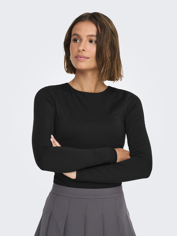 ONLY Μαύρο γυναικείο κορμάκι ONLY Lone