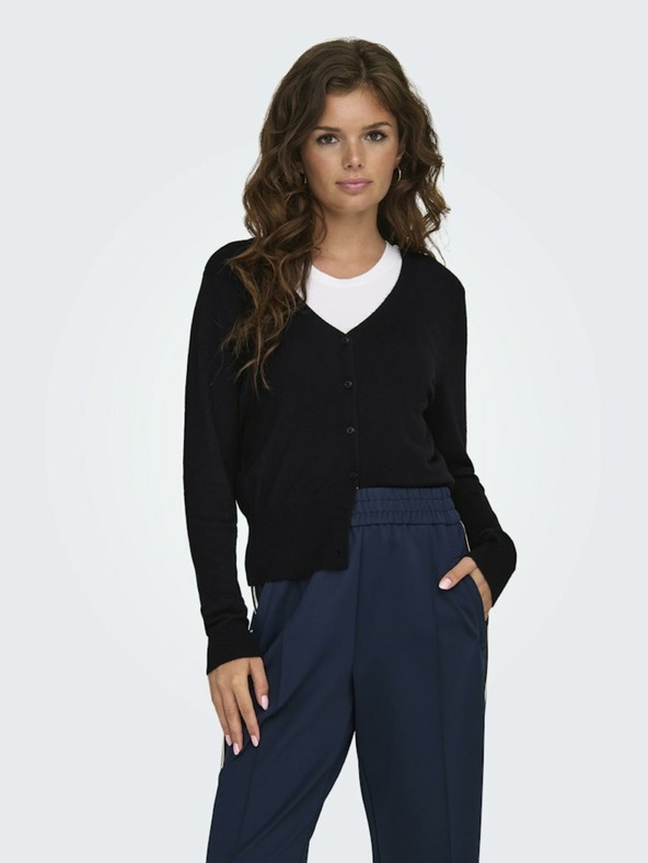 ONLY Μαύρη γυναικεία ζακέτα ONLY Venice