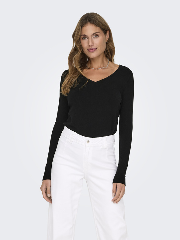 ONLY Μαύρη γυναικεία ζακέτα ONLY Venice