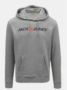 Jack & Jones Grey brindle printed hoodie Jack & Jones
