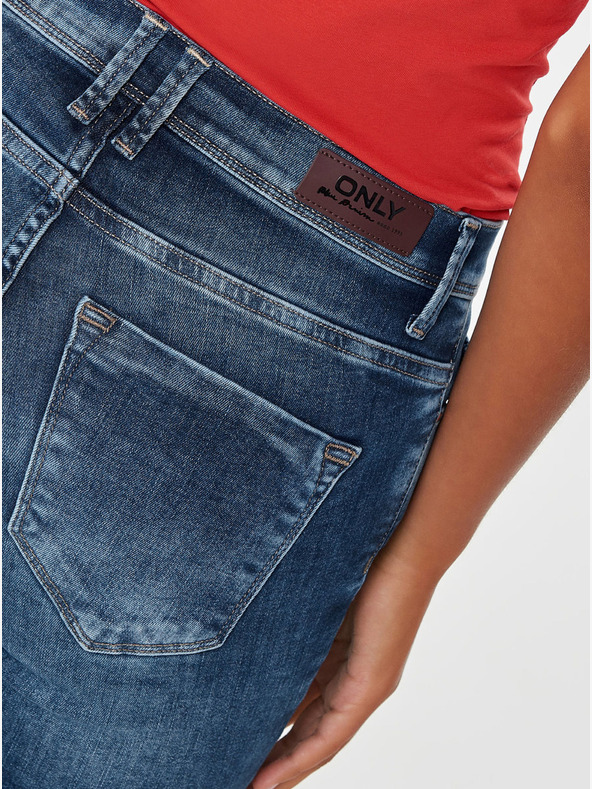 ONLY Μπλε τζιν στενής εφαρμογής με σκισμένο εφέ ΜΟΝΟ