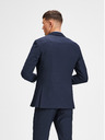 Jack & Jones Jack & Jones Laris σκούρο μπλε σακάκι από μάλλινο μείγμα κοστούμι