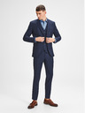 Jack & Jones Jack & Jones Laris σκούρο μπλε σακάκι από μάλλινο μείγμα κοστούμι