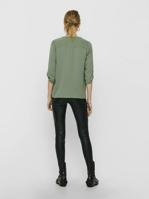 Jacqueline de Yong Πράσινη γυναικεία μπλούζα JDY Divya