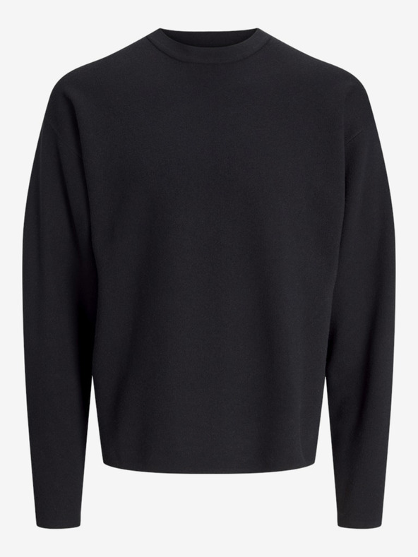 Jack & Jones Μαύρη ανδρική πουλόβερ Jack & Jones Urban
