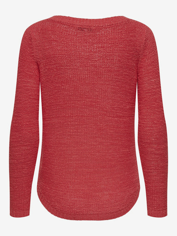 ONLY Γυναικείο πορτοκαλί πουλόβερ ONLY Geena