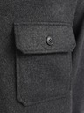 Jack & Jones Σκούρο γκρι Jack & Jones ανδρική μπλούζα Overshirt