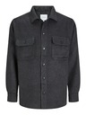 Jack & Jones Σκούρο γκρι Jack & Jones ανδρική μπλούζα Overshirt