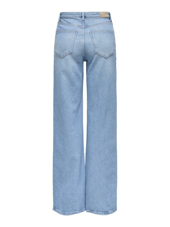 ONLY Γυναικείο φαρδύ τζιν ONLY Juicy γαλάζιο