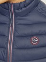 Jack & Jones Μπλε σκούρο ανδρικό καπιτονέ γιλέκο Jack & Jones