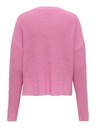 ONLY Ροζ γυναικείο πουλόβερ ΜΟΝΟ Luna