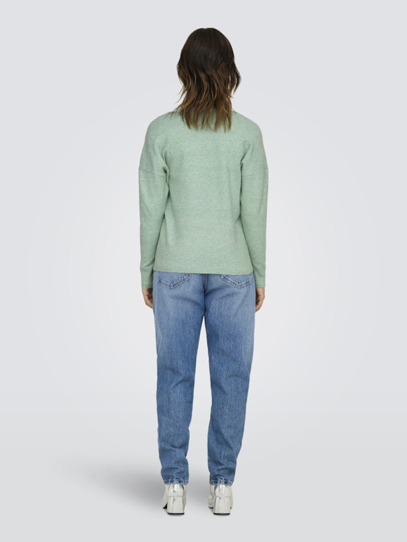 ONLY Πράσινο γυναικείο πουλόβερ ONLY Rica