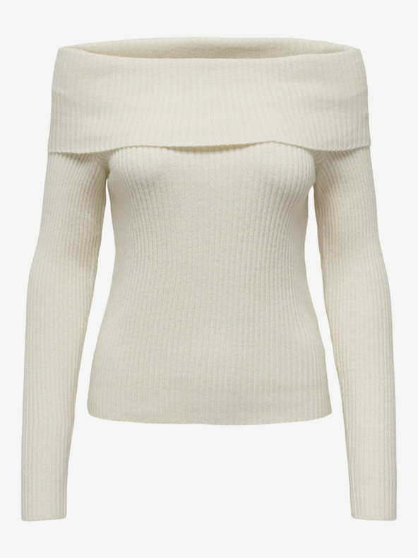 ONLY Κρέμα Γυναικείο πουλόβερ ΜΟΝΟ Katia