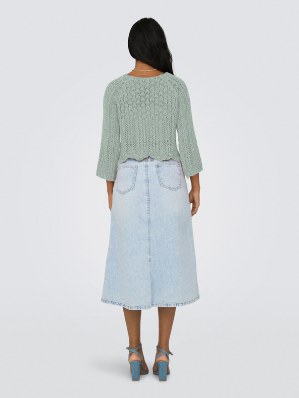 ONLY Πράσινο γυναικείο πουλόβερ ONLY Nola