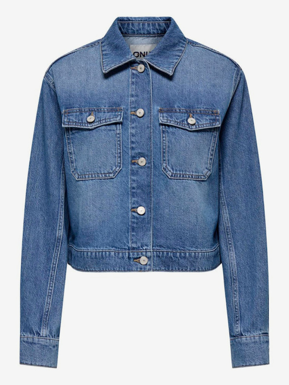 ONLY Μπλε γυναικείο τζιν μπουφάν ONLY