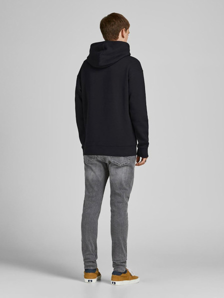 Jack & Jones Μαύρο ανδρικό Jack & Jones Bradley Hoodie