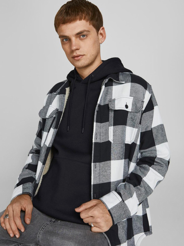 Jack & Jones Μαύρο ανδρικό Jack & Jones Bradley Hoodie