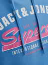 Jack & Jones Μπλε ανδρικό φούτερ Jack & Jones με λογότυπο