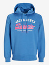 Jack & Jones Μπλε ανδρικό φούτερ Jack & Jones με λογότυπο
