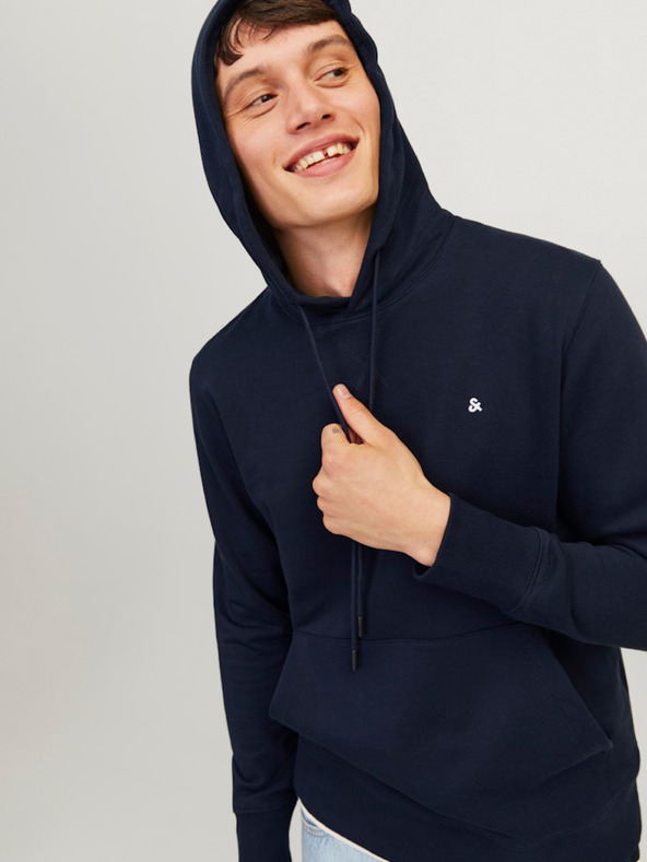 Jack & Jones Σκούρο μπλε ανδρικό Jack & Jones Paulos hoodie