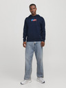 Jack & Jones Σκούρο μπλε ανδρικό Jack & Jones Corp Hoodie