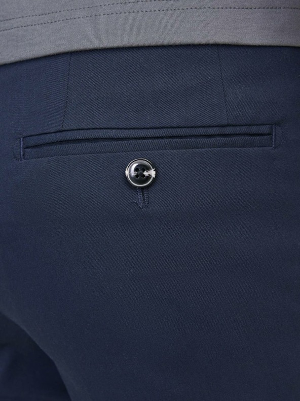 Jack & Jones Μπλε σκούρο ανδρικό παντελόνι Jack & Jones Franco