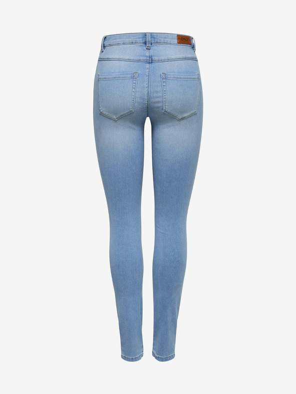 ONLY Γαλάζιο στενό τζιν με ψηλή μέση ONLY Royal