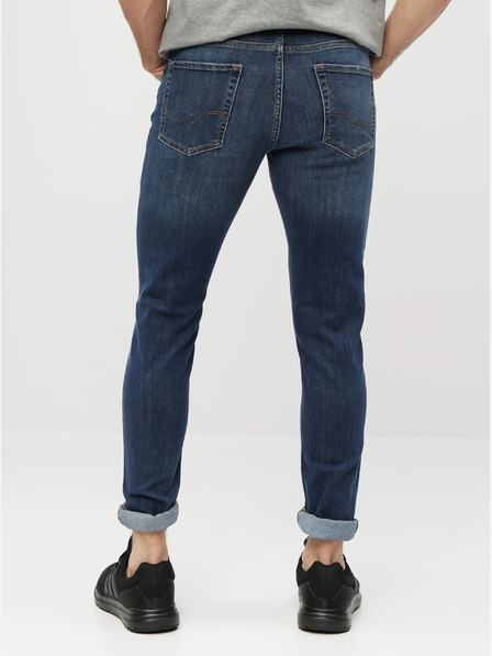 Jack & Jones Μπλε τζιν σε στενή γραμμή Jack & Jones Glenn