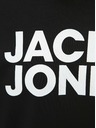 Jack & Jones Μαύρο φούτερ με κουκούλα Jack & Jones