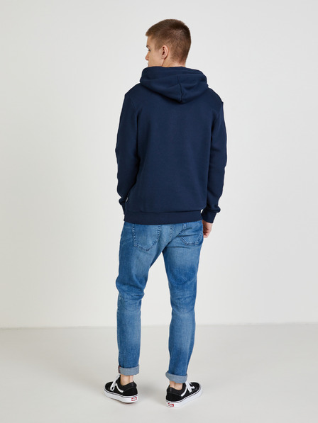Jack & Jones Σκούρο μπλε φούτερ με κουκούλα Jack & Jones