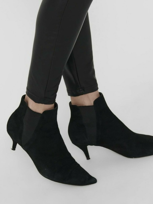 ONLY Μαύρο κολάν από δερματίνη ONLY Cool