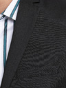 Jack & Jones Μαύρο ανδρικό μάλλινο σακάκι Jack & Jones Solaris