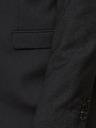 Jack & Jones Μαύρο ανδρικό μάλλινο σακάκι Jack & Jones Solaris
